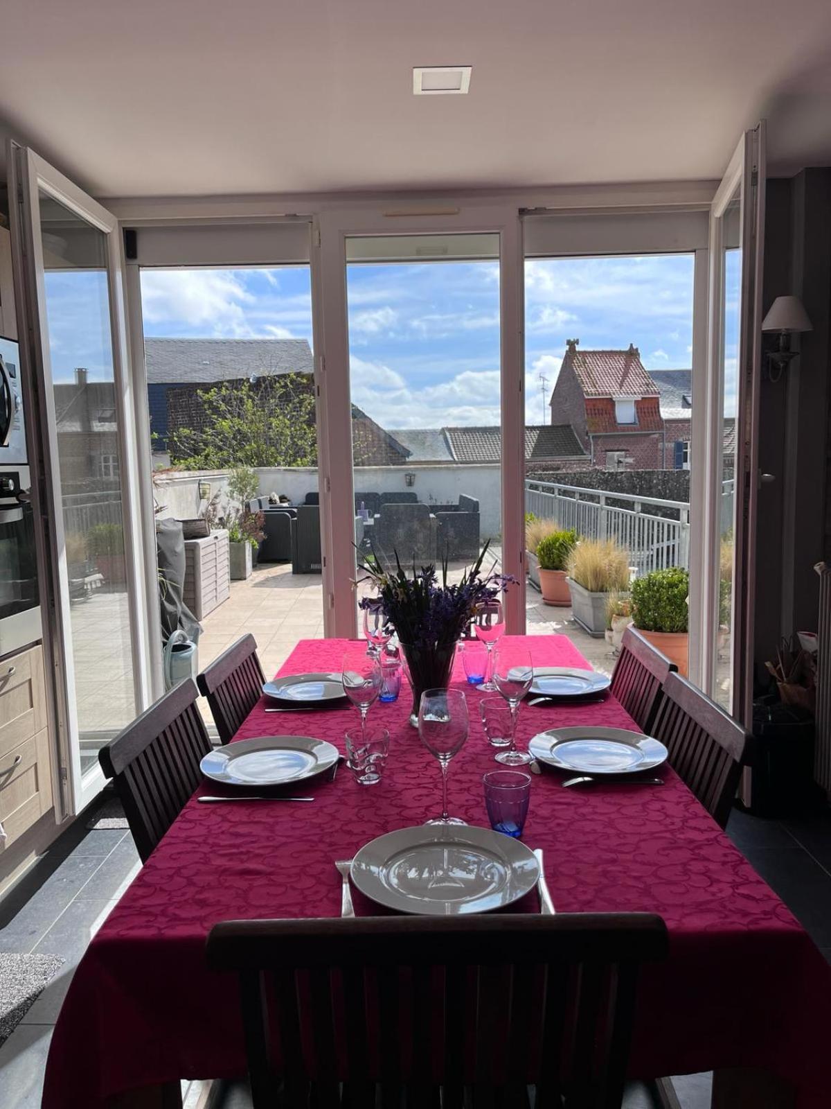 La Terrasse Daire Le Crotoy Dış mekan fotoğraf