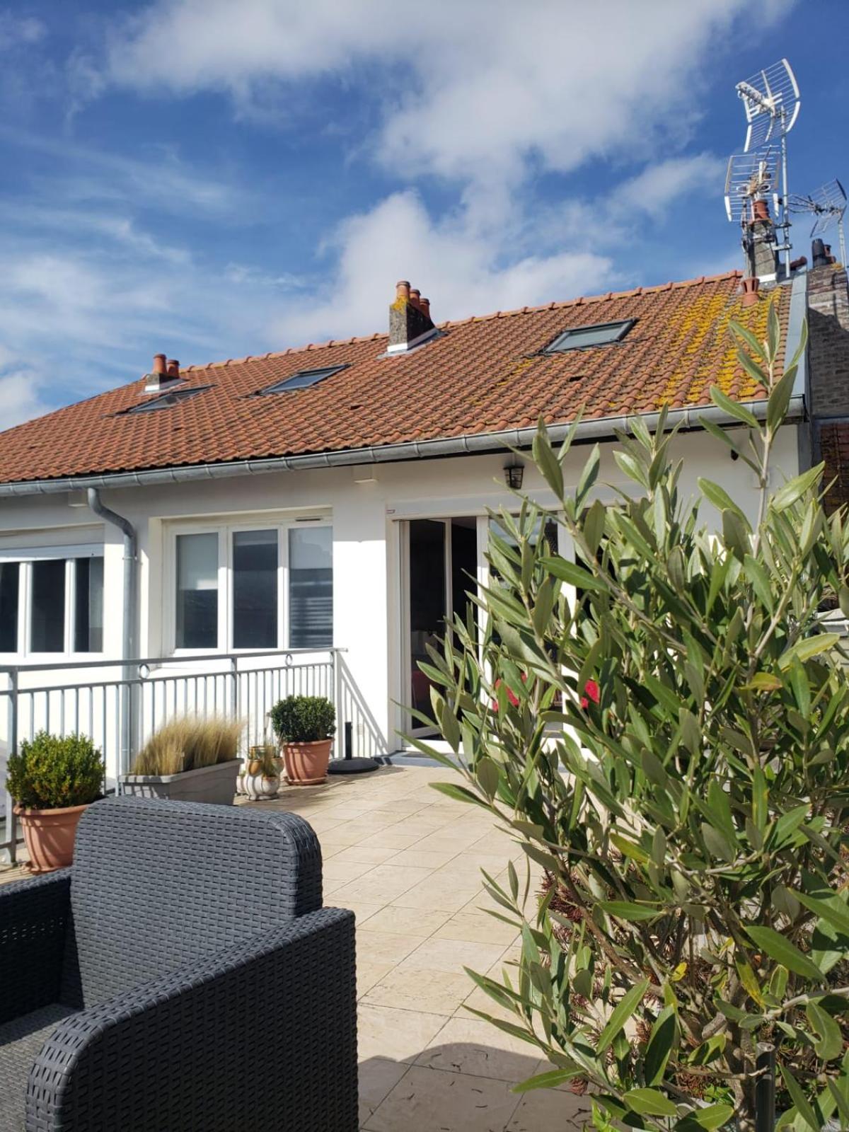 La Terrasse Daire Le Crotoy Dış mekan fotoğraf